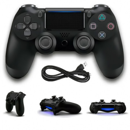 Джойстик Bluetooth беспроводной DualShock 4 для PS4 Черный, геймпад (108-0075)