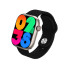 Смарт-часы Smart Watch 8 HK9 Pro 45mm AMOLED экран украинское меню с функцией звонка Black (2156-1)