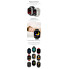 Смарт-часы Smart Watch 8 HK9 Pro 45mm AMOLED экран украинское меню с функцией звонка Black (2156-1)
