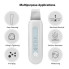 Скрабер, портативный, Ультразвуковой Ultrasonic ion cleaner Белый (Q/YXKJ010-2020)