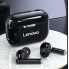 Наушники беспроводные TWS Lenovo XT90 Bluetooth 5.0 с микрофоном и зарядным футляром Оригинал black (TWS 7000)