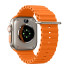 Смартфон-часы Smart Watch GS37 Ultra 4G Android 2.02 дюйма, 1 ГБ + 16 ГБ 4G нано-SIM передняя и задняя камера два ремешка 2024 Серебро (2178-02)