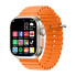 Смартфон-часы Smart Watch GS37 Ultra 4G Android 2.02 дюйма, 1 ГБ + 16 ГБ 4G нано-SIM передняя и задняя камера два ремешка 2024 Серебро (2178-02)