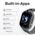 Смарт-часы детские Smart Watch KIDS 4G GPS сенсорный экран камера голосовой вызов 2024 Черные (2177-01)