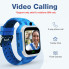 Смарт-часы детские Smart Watch KIDS 4G GPS сенсорный экран камера голосовой вызов 2024 Синие (2177-02)