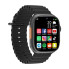 Смартфон-годинник Smart Watch GS37 Ultra 4G Android 2.02 дюйма, 1 ГБ + 16 ГБ 4G нано-SIM передня та задня камера два ремінці 2024 Чорний (2178-01)
