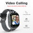 Смарт-часы детские Smart Watch KIDS 4G GPS сенсорный экран камера голосовой вызов 2024 Черные (2177-01)